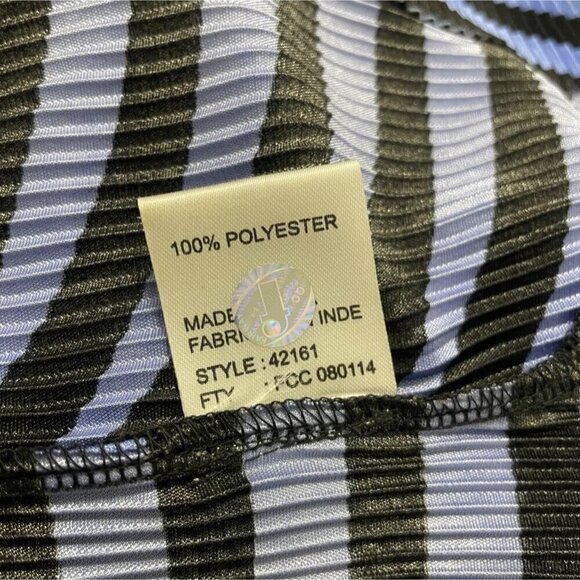 Jamie Sadock Size XL Short Sleeve Golf Shirt Colorful 3/4 Zip - Picture 9 of 9